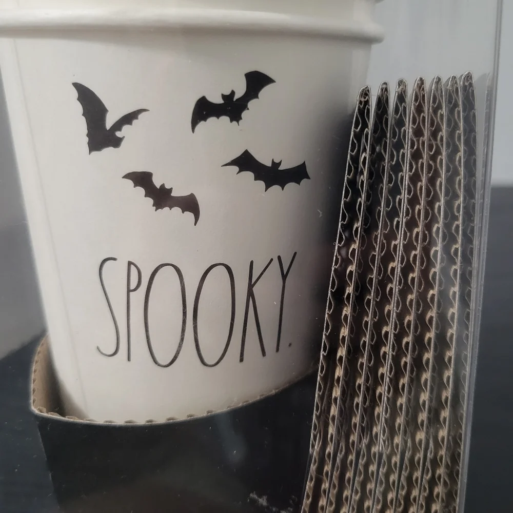 Rae Dunn Spooky Disposable Coffee Cups (Set of 8)